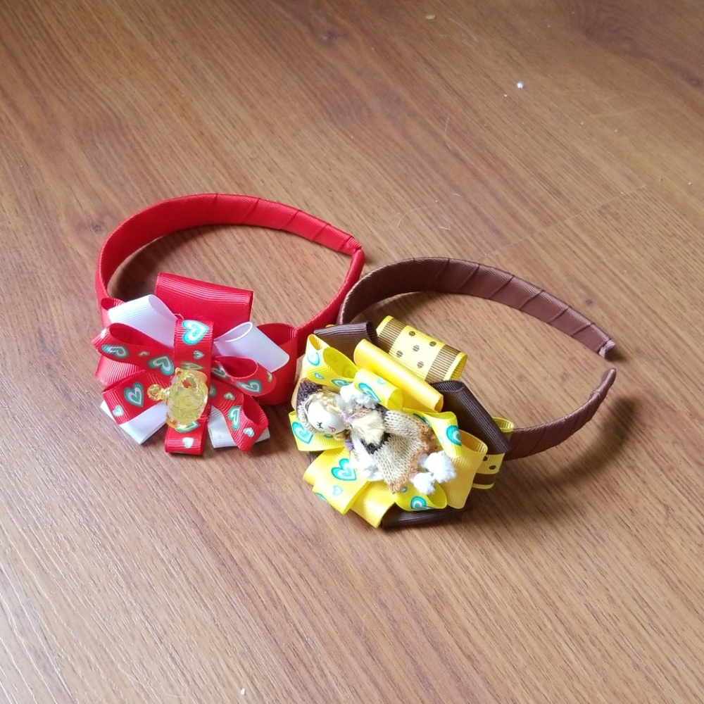 ✔Custom made girl's headband